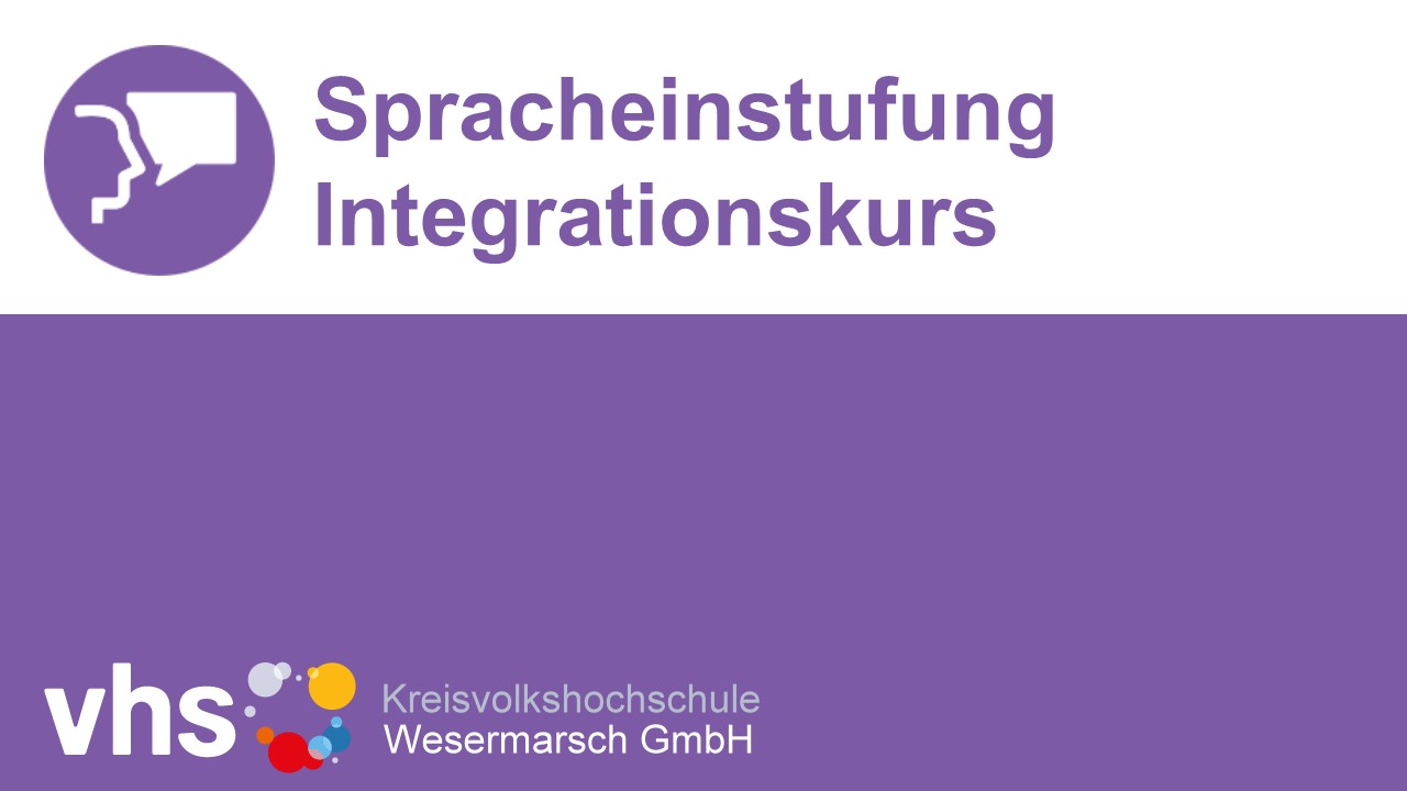 Spracheinstufung Integrationskurs